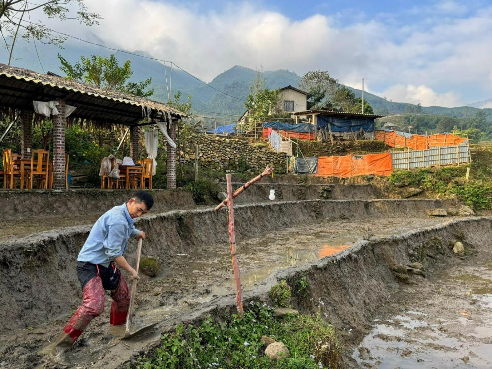 Hotel Comlam Eco House Sapa Exterior foto